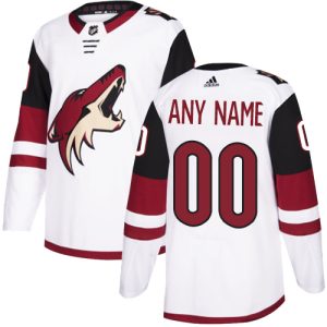 NHL Arizona Coyotes Pelipaita Custom Vieras Valkoinen Authentic
